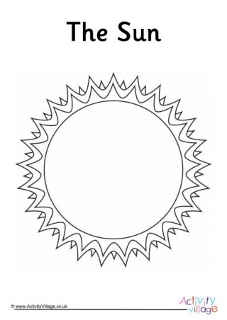 Space Colouring Pages