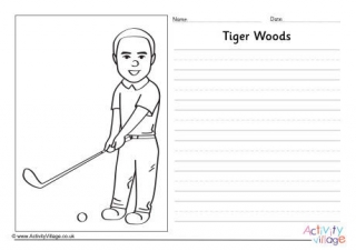 Tiger Woods Story Paper