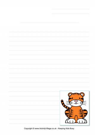 Tiger Printables