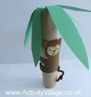 monkey crafts for preschoolers