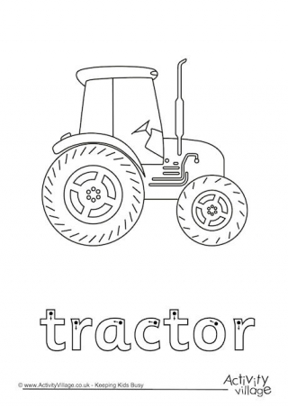 Tractor Finger Tracing
