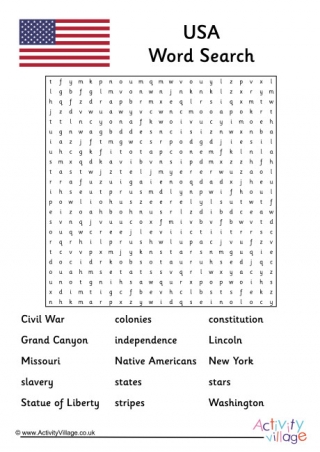 Belize Word Search