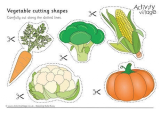 Vegetable Cutting Shapes