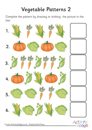 Vegetable Patterns 2