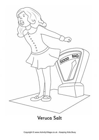 willie wonka coloring pages