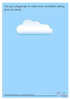 Weather Playdough Mats
