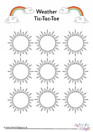 Weather Tic-Tac-Toe