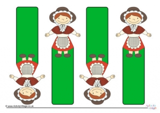 Welsh Girl Bookmarks
