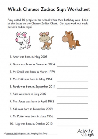 worksheet jack's family New Chinese Year Worksheets More