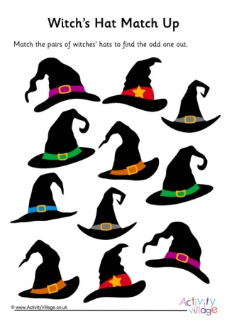 Witch Hat Printable - Jantonio Ferreira