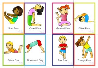 Yoga Pose Posters