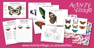 Just Some of Our New Butterfly Resources