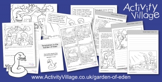 New Bible Stories Activities - Starting with the Garden of Eden