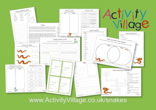 New Snake Worksheets 