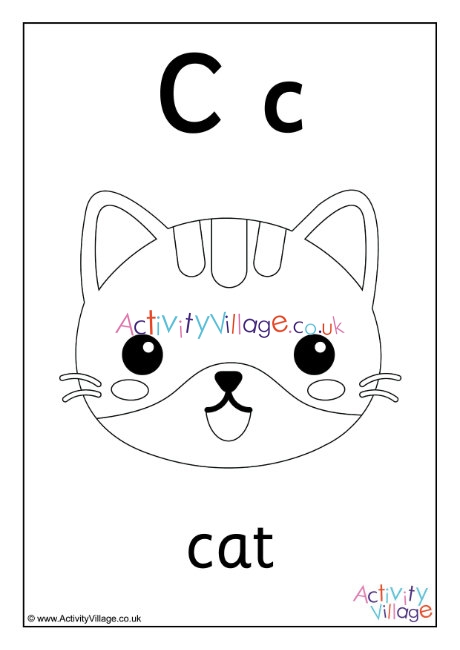 Cute Cat Letter C Stock Illustrations – 277 Cute Cat Letter C Stock  Illustrations, Vectors & Clipart - Dreamstime