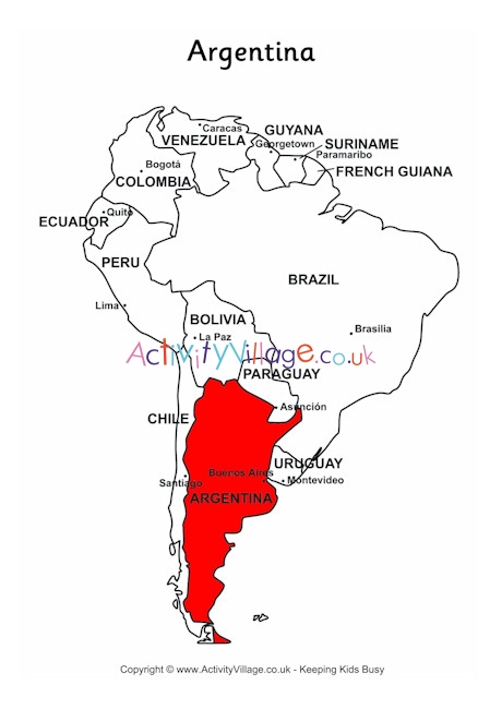 Where is Argentina? / Map of Argentina