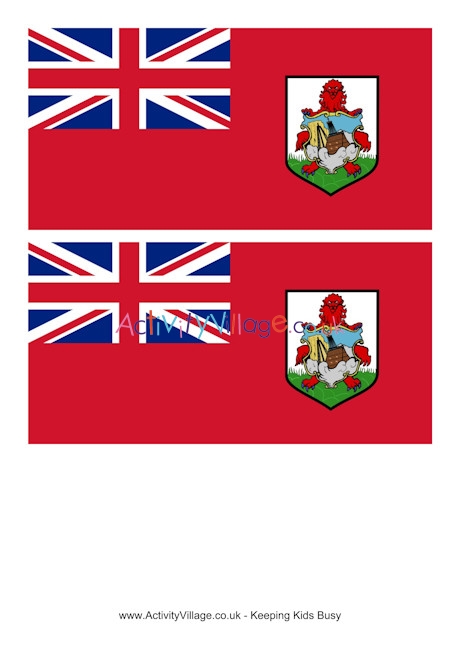 Bermuda flag printable