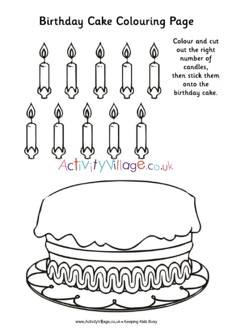 🎂 Birthday Cake Playdough Mats - Build, Count and Trace Activity