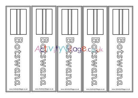 Botswana bookmarks