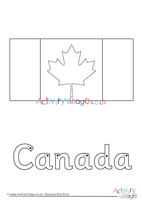 Canada Finger Tracing