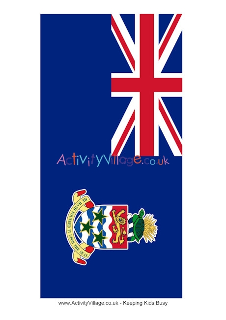 Cayman Islands flag printable