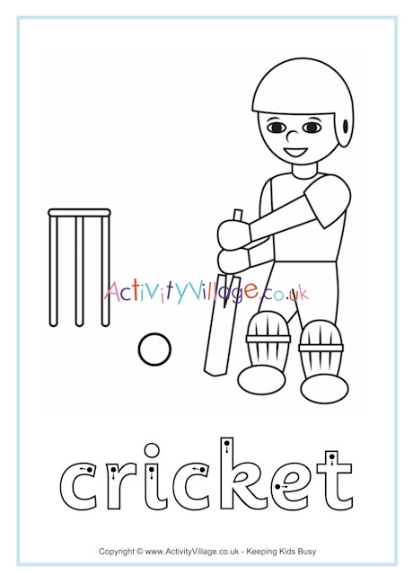 Hand drawn Kids drawing Cartoon Vector illustration cricket ball Isolated  in doodle style 32995401 Vector Art at Vecteezy