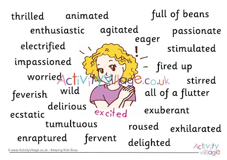 76 Synonyms & Antonyms for EXCITEMENT