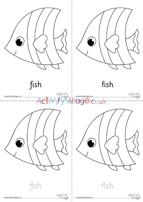 Fish Colouring Page 6