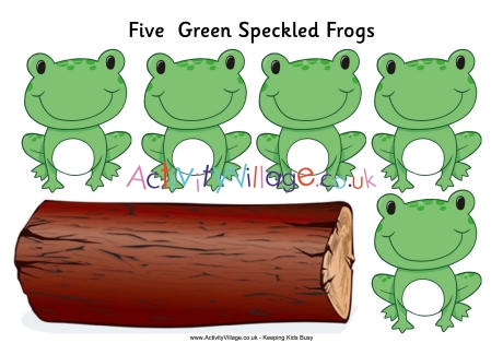 speckled frog clip art