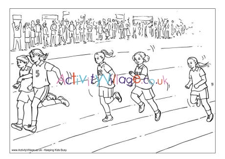 Sports children in summer day Royalty Free Vector Image