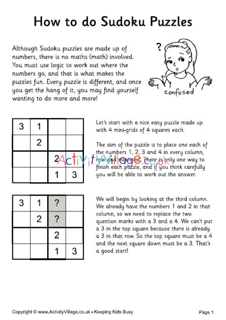 sudoku rules and tips