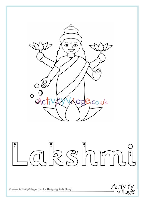 Lakshmi Finger Tracing