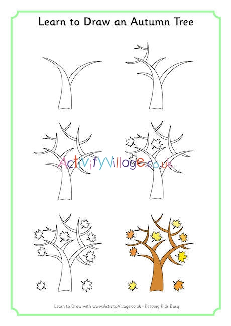 Painting Tree Clipart Illustration Png File Autumn - Trees In Autumn Png -  Free Transparent PNG Download - PNGkey