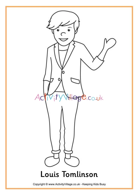 Learn to Draw Louis Tomlinson