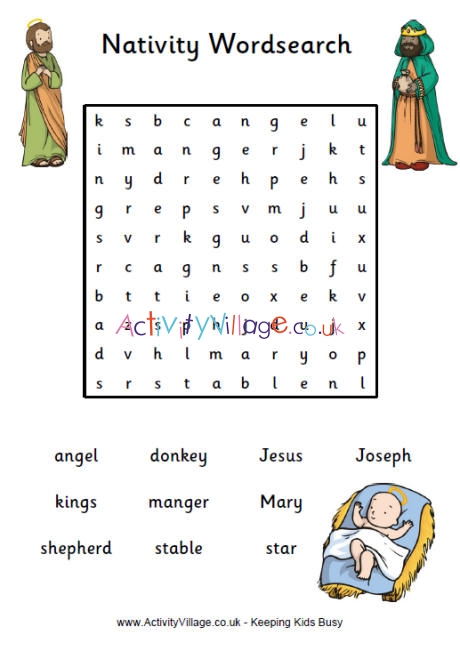 nativity-word-search-puzzle