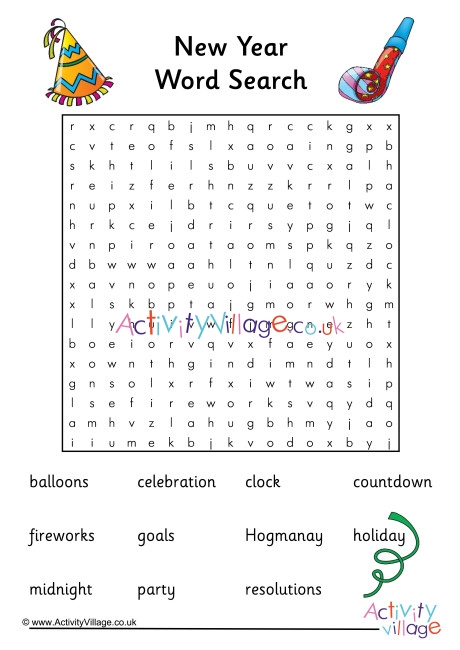 new-year-word-search