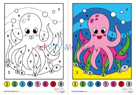 Tangled Orange Octopus, Original Colored Pencil Drawing - Etsy