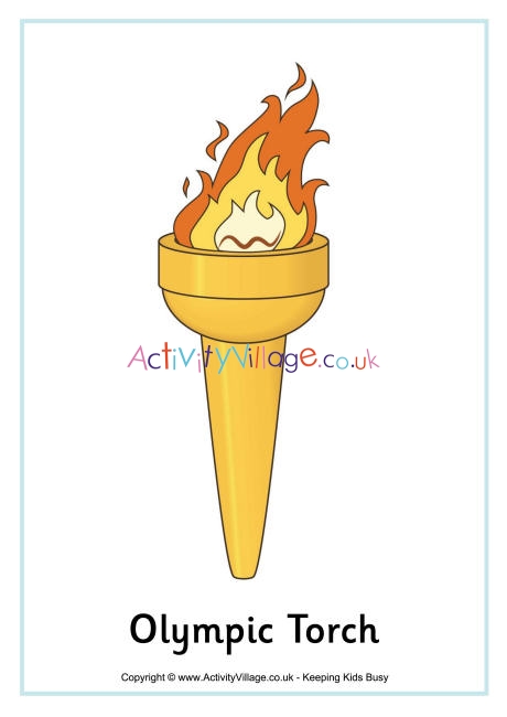 Olympic torch Cut Out Stock Images & Pictures - Alamy