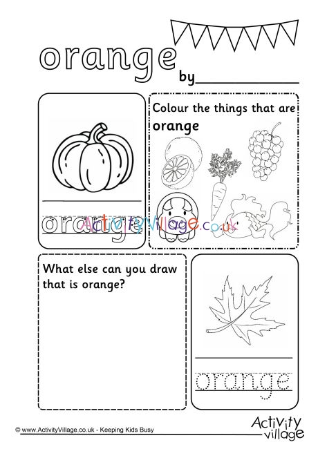 orange-colour-worksheet