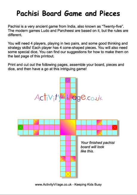  Logica Puzzles Art. Ludo - Pachisi - Board Game in