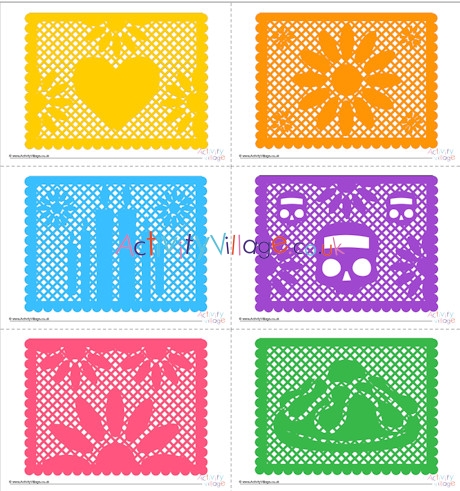 papel picado printable templates