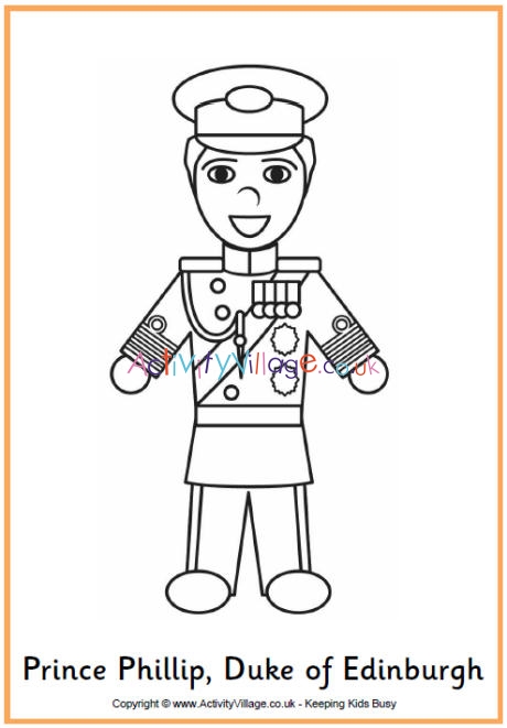 Prince Phillip Coloring Pages - Coloring and Drawing