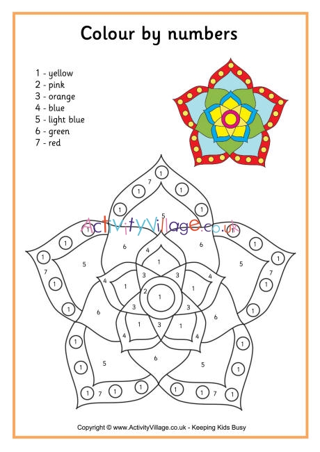 Rangoli Designs to Color, Teaching Resource