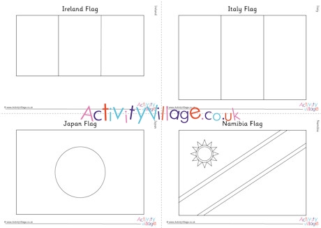 Download Rugby World Cup 2019 Flag Colouring Pages