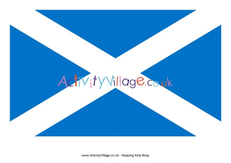 Scotland flag large