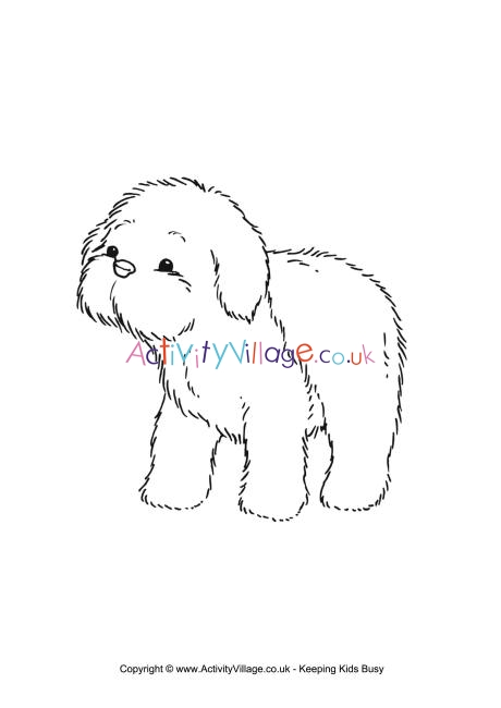 sheep dog coloring pages