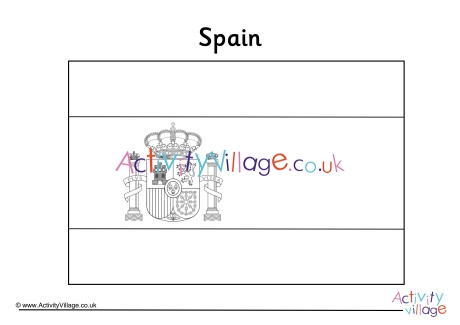 coloring pages about spain