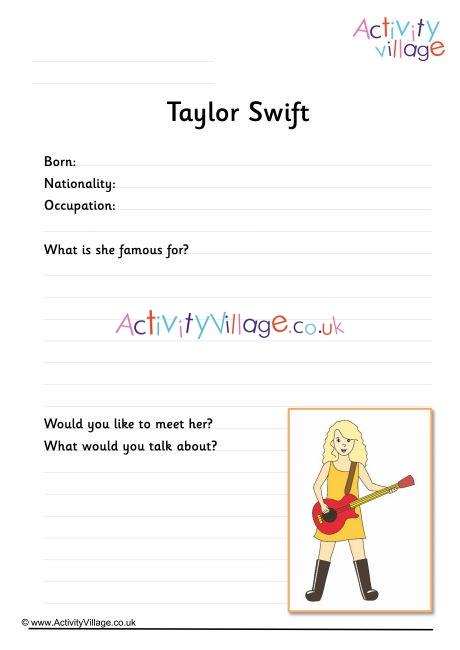 Taylor Swift activity
