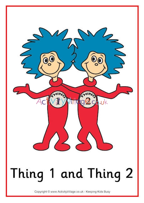 thing 1 and thing 2