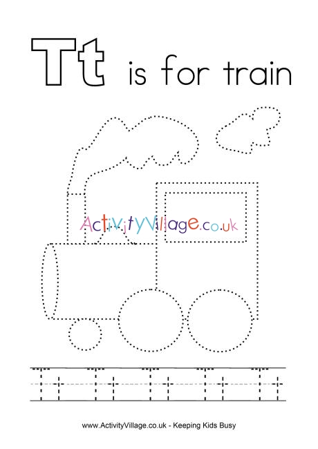 tracing-alphabet-t